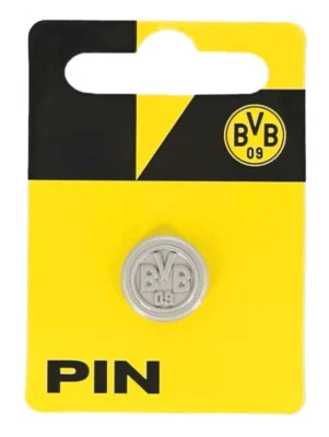 Borussia Dortmund Pin - Logo - silber matt Anstecker BVB 09 - Bild 1 von 4