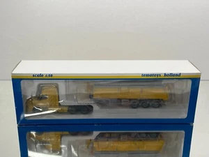 TEMATOYS VOLVO NH12 460 DUMPER KIPPER VINK -YELLOW 1:50- POOR IN BOX - Imagen 1 de 13