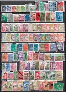 CLASSIC MINT STAMPS (280) FROM INDONESIA IN ASIA, IN MNH H COND. INCL. REPOEBLIK - Picture 1 of 3