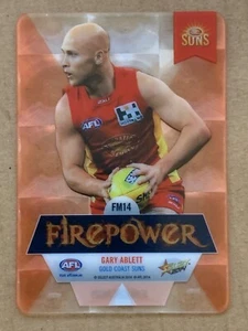 2014 AFL Champions Firepower Mirror Card-Choose From Dropdown List-Single Card. - Picture 1 of 5