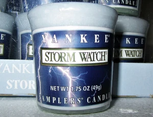 LOT OF 6 Yankee Candle Retired "STORM WATCH" Fresh~ Sampler Votives ~ RARE ~ NEW - Picture 1 of 1