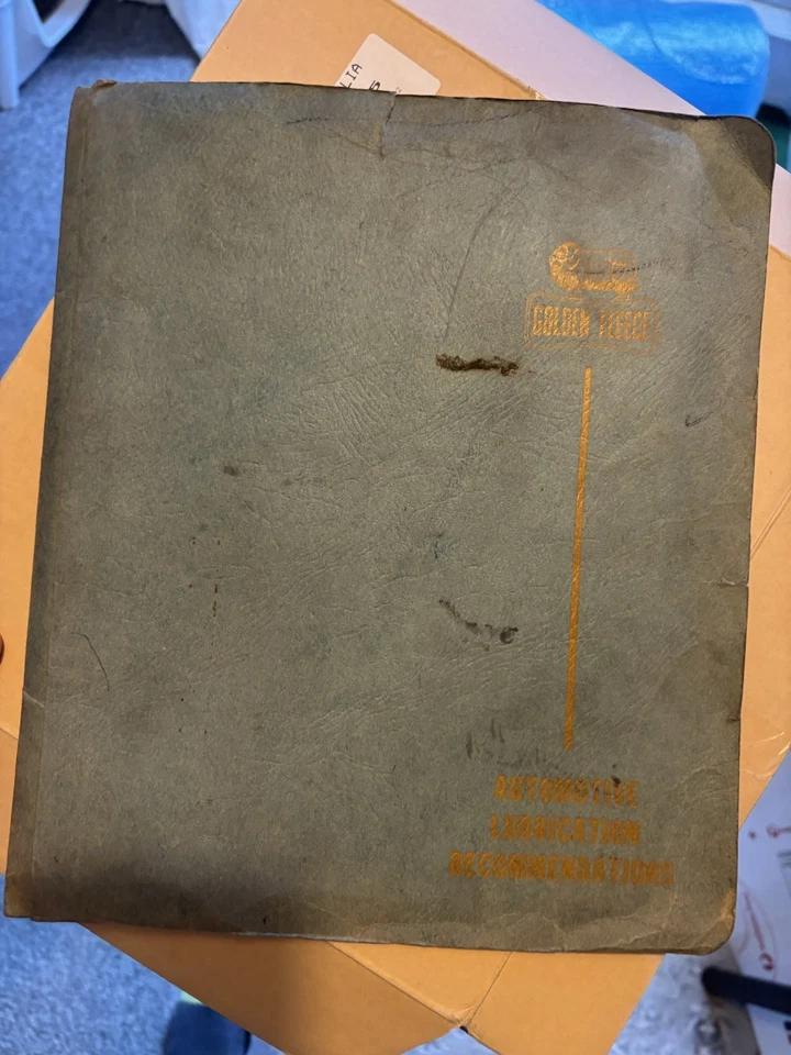 Golden Fleece Collectable Oil Schedule - image 1 of 4