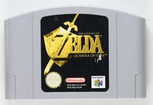 The Legend of Zelda Ocarina of Time N64 Adventure 1998 NO MANUAL | PAL | TESTED - Picture 1 of 2