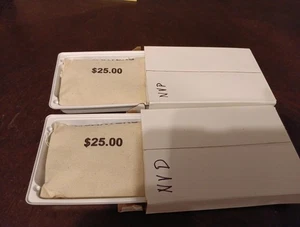 P&D Nevada State Quarter Unopened Bag $25ea(200 Coin)US Mint BU Coins! - Picture 1 of 3