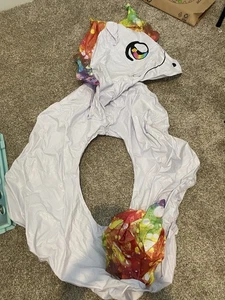 Gigantic Glitter Unicorn Pool Candy Raft 9' Long. PC1810GU. New No Box - Picture 1 of 3