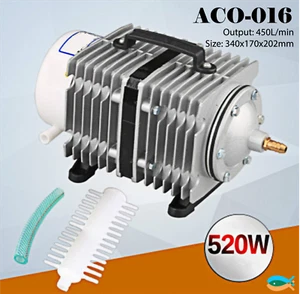 Sunsun ACO-016 520W 450L/Min Electromagnetic Air Pump - Picture 1 of 9