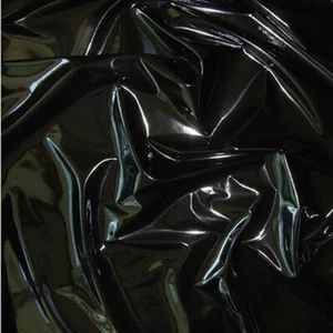 SHINY GLOSSY PVC VINYL PLEATHER GOTHIC FETISH CAT SUITS STAGE DANCE BLACK 54"W - Picture 1 of 12