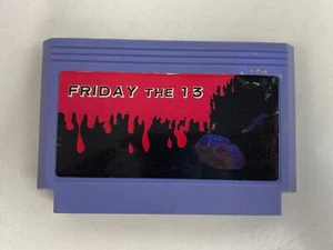 Friday the 13 RARE Famicom Famiclone Nes Game Cartridge - Picture 1 of 3