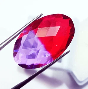 Mixed Color Quartz 30.05 Ct Certified Loose Gemstone With Free Gift - Picture 1 of 6