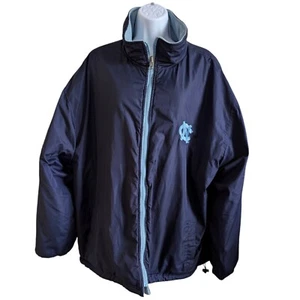 North Carolina Tar heels NCAA Pro Player Full Zip Reversible Jacket, Large XXL - Picture 1 of 9