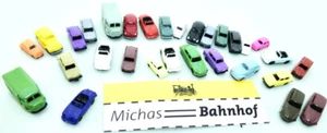 30 Car Load Decor VW Porsche Trabant Citroen Fiat N 1:160 IMU LC4 Å - Picture 1 of 4