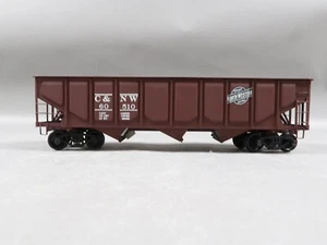 O Brass Model C&NW Chicago & Northwestern 3-Bay Hopper #60510 - Custom - No Box - Imagen 1 de 10