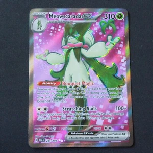 Pokemon SV02: Paldea Evolved Ultra Rare Holofoil Meowscarada ex 231/193 NM - Bild 1 von 2