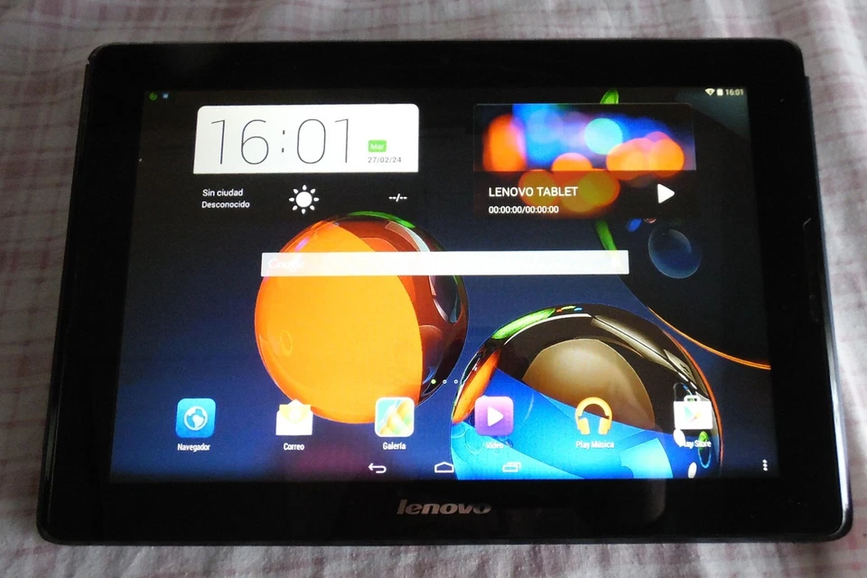 Tablet  Lenovo A7600F   10,1"  1280x800 HD  16GB - Imagen 1 de 4