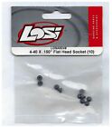 Team Losi Losa6249 4-40 X .150In Flat Head Socket Screws (10) Tlr 8Ight 2.0
