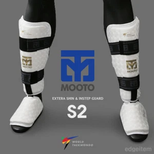 MOOTO Extera S2 Protector de espinillas y empeine (desmontable) WT Taekwondo Protector - Imagen 1 de 12