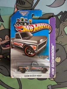 Hot Wheels Custom '68 Chevy Pickup Zamac USA Exclusive - Bad Card - Foto 1 di 1