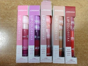 3 Pack: Jordana Lip ColorStax 4-In-1   *Choose Shade*  12E - Picture 1 of 11