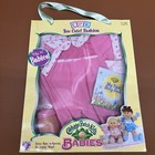 Cabbage Patch Kids Babies Too Cute! Fashion Clothes Bottle Book Set New Vintage