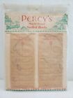 Vintage Display Of TWELVE PERCY'S SHIELD SNELLED  HOOKS Complete DEALER Card
