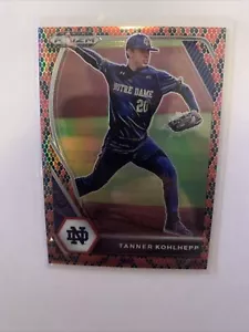 2021 PRIZM DRAFT PICKS TANNER KOHLHEPP SNAKESKIN 14/25 DETROIT TIGERS - Picture 1 of 2