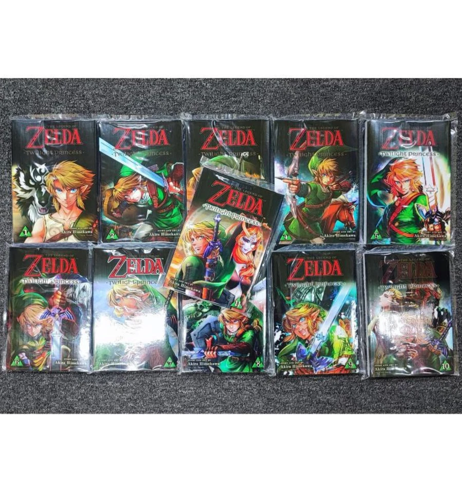 Manga The Legend of Zelda: Twilight Princess Vol. 1-11 LOOSE SET English Comic