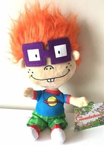 Juguete de peluche Rugrats Nickelodeon Chuckie Finster de 8,5 pulgadas. Con licencia. Nuevo. Suave - Imagen 1 de 2