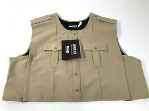 BLAUER 8470 WOOL BLEND ARMORSKIN VEST OUTER ARMOR CARRIER SILVER TAN SMALL SHORT - Picture 1 of 3
