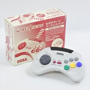 Sega Saturn Cordless Pad HSS-0126 Boxed - GOOD - Wireless Control Pad SEGA 1627