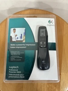 Logitech Professional Presenter R800 Fernbedienung mit LCD grün Laser 100 Meter Reichweite - Bild 1 von 2