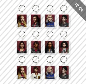 12 Zombies 4 Keychains for Kids Birthday Party Favor Gifts Goodie Bag Vampires - Picture 1 of 1