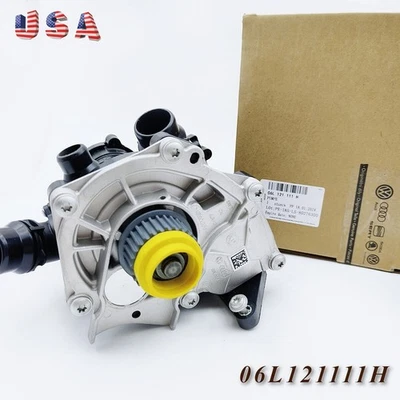 Genuine Water Pump Thermostat Housing For Audi A3 A4 A6 VW 1.8T 2.0T EA888 Gen3 - Image 1 of 4