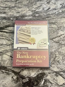 Adams The New Bankruptcy Preparation Kit on CD-ROM 2006 Personal Law Sealed - Picture 1 of 2