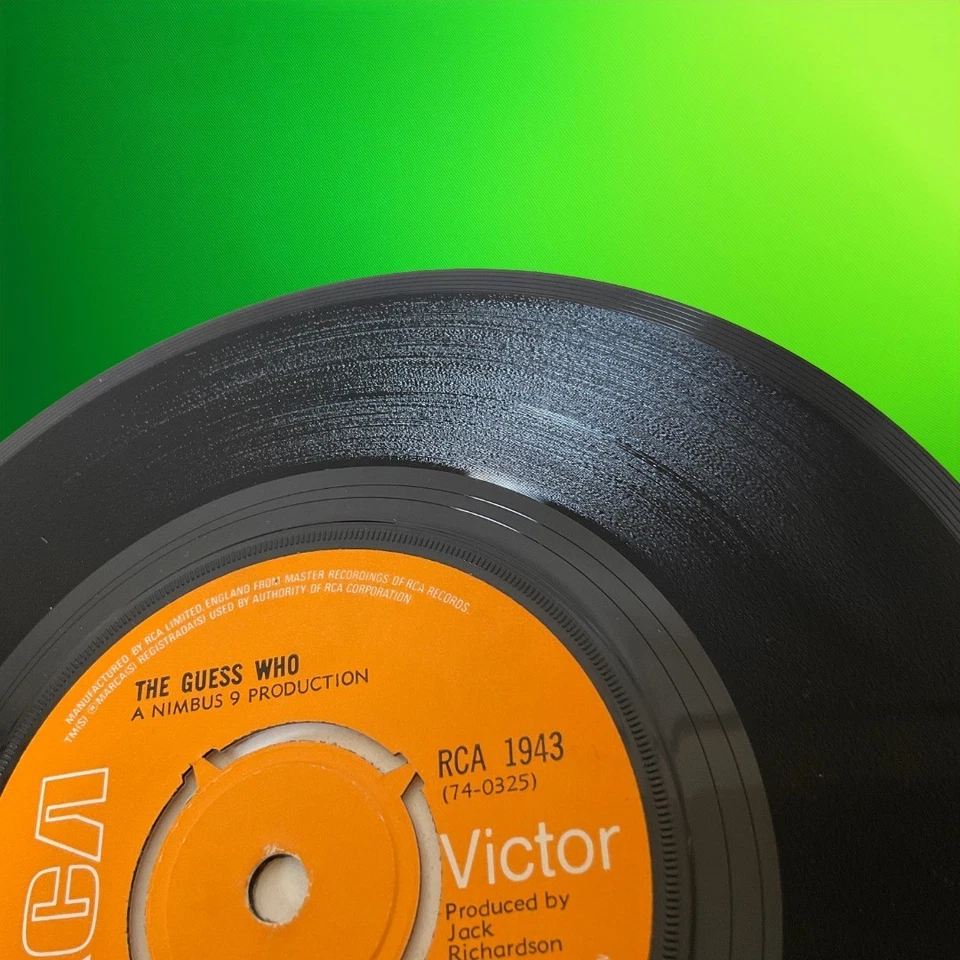 The Guess Who - American Woman / No Sugar Tonight - 7" Vinyl Single EX 1970 RCA - Image 1 of 4