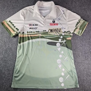 TABASCO Poloshirt Large Onpoint Tecate Bullet Performance All Over Print Large - Bild 1 von 6