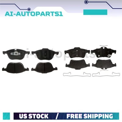 Kit de pastillas de freno delanteras traseras para Ford Focus 2012 2013 2014 2015 2016 2017 Foto 1 de 4