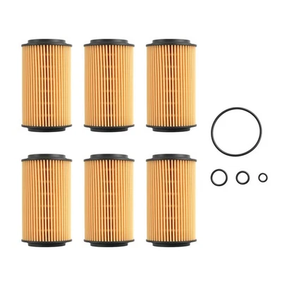 Filtro de aceite 6 piezas para Mercedes SLK R171 3,5 L 2005-2011 0001802609 Foto 1 de 4