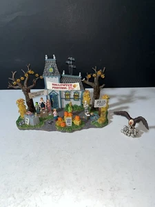 2004 Lemax Spooky Town HALLOWEEN FESTIVAL #43422 Large Scene Retired - Bild 1 von 10