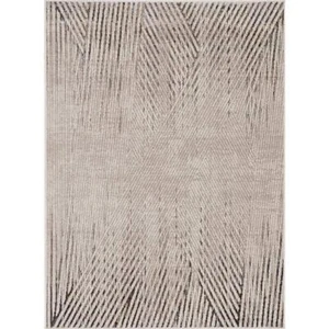 Kas Rugs Area Rug 8 ft.x11 ft. W/Stain Resistant Indoor Rectangle in Ivory/Grey - Picture 1 of 5