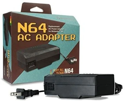 Hyperkin Nintendo 64 AC Power Adapter 110V - 245V for N64 - Image 1 of 3