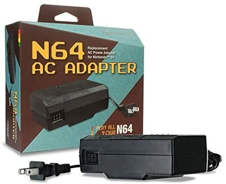 Hyperkin Nintendo 64 AC Power Adapter 110V - 245V for N64 - Image 1 of 3