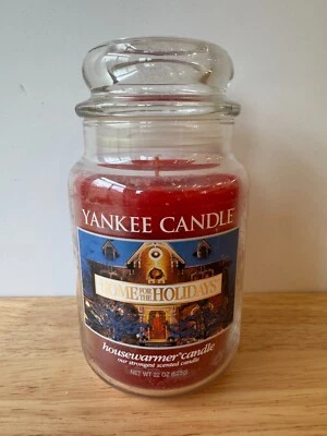 Yankee Candle - Home for the Holidays 22 oz Glass Jar 1 Wick Scented Candle NEW - Image 1 of 4