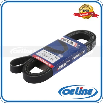 Cinturón serpentino EPDM Fit Chevrolet Ford Focus Granada Mustang Jeep 6PK1970 Foto 1 de 4