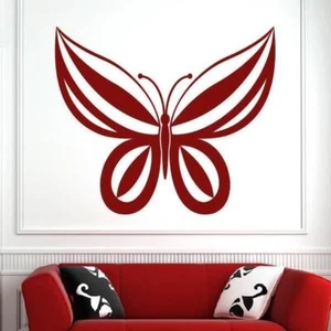 Pegatina de arte de pared de mariposa (AS10239) - Imagen 1 de 2