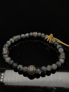 PULSERA INVICTA ELEMENTS HOMBRE LABRADORITA NEGRA CON CRÁNEOS (35930) - Imagen 1 de 4