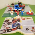 LEGO Town: Rally Racers (1821) Clean & Complete W/ Minifigures & Inst. No Box