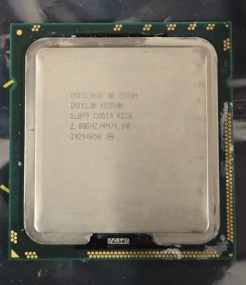 Intel Xeon E5504 SLBF9 2.00GHz 4M 4.80 Quad Core LGA 1366 Server Processor 80W - Image 1 of 3