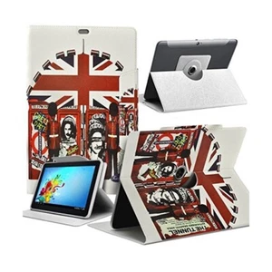 Housse Etui Universel L Motif MV05 pour Tablette Archos Access 101 10.1 Pouces - Photo 1/6