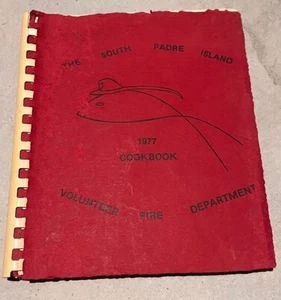 Vintage Regional Cookbook South Padre Island Texas Fire Department 1977 - Picture 1 of 4