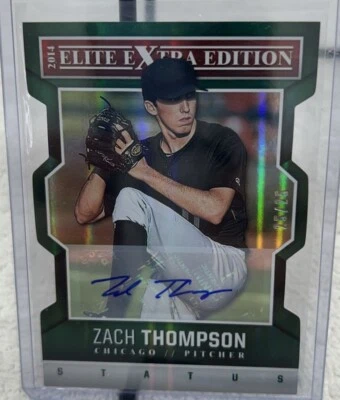 Panini Zach Thompson #25 2014 Elite Extra /25 Emerald - Image 1 of 2